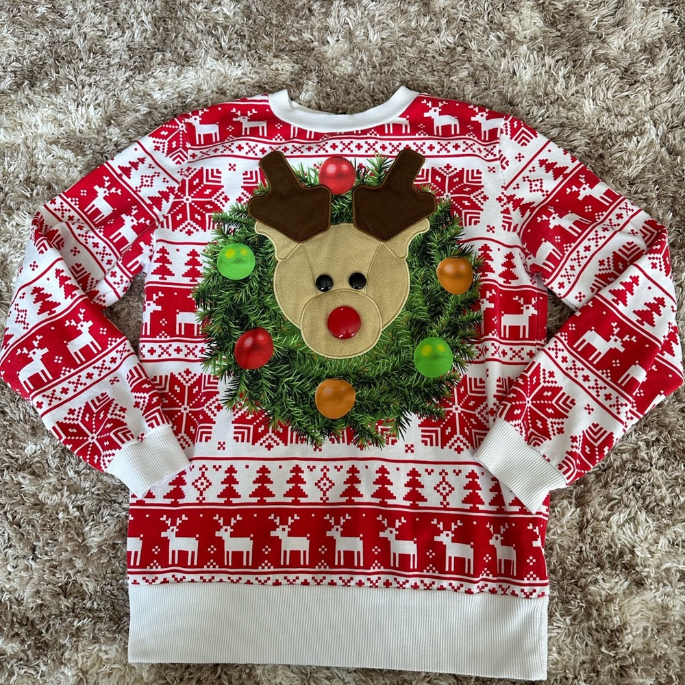 Christmas sweater size medium
